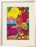 Mercado junto al mar Póster por Rick Sharp Mercado junto al mar Póster por Rick Sharp