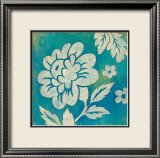 Blue Floral Pósters por Hope Smith