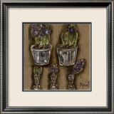 Fleurs Bleues Kunst av Myriam Berthoud Fleurs Bleues Kunst av Myriam Berthoud