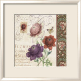 Floral Collage I Póster por Paula Scaletta