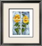 Sunflowers at the Window Lámina por Sonia P. Sunflowers at the Window Lámina por Sonia P.