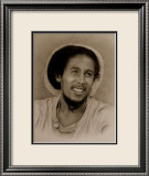 Une Seule Terre Framed Giclee Print by Nazaregi 