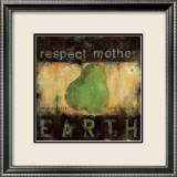Respect Mother Earth Poster af Wani Pasion