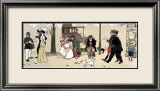 Paris Boulevard I Kunst av Tom Browne Paris Boulevard I Kunst av Tom Browne