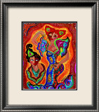 Les Flamencas Print by B. Ingrid