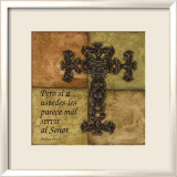 Tuscan Cross I, Pero Si Posters by Debbie DeWitt