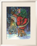 Santa's Star Prints by Donna Race
