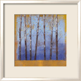 Birkenbäume II Kunstdruck von Cheryl Martin