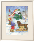 Frosty Morning Greeting Prints by Donna Race