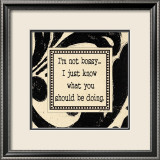 I'm Not Busy Láminas por Jo Moulton I'm Not Busy Láminas por Jo Moulton