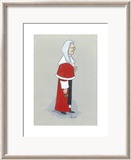 The High Court Judge Reproduction encadrée édition limitée par Simon Dyer