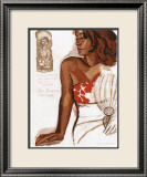 Heiata Egerie de la Perle de Tahiti Prints by Titouan Lamazou