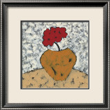 Red Flowers I Prints by Barbara Jarman