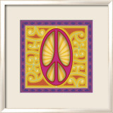 Peace sign (pink) Arte por Kem Mcnair