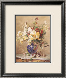 The Blue Vase Poster by Francois Rivoire