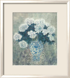 Pivoines blanches Affiches par Cai Xiaoli