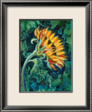 Sunflower Framed Giclee Print by Marcella Rose