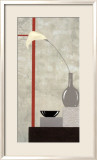 Red and White Setting II Poster von J.l. Vittel