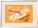 No Regrets: Surfing Spirit Kunstdrucke