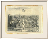 Crackled Formal Garden View I Affiches par Eric Dahlbergh