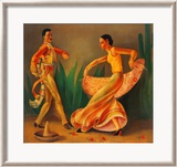El Baile Posters par Paul Valentine Lantz