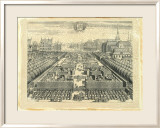 Crackled Formal Garden View III Affiches par Eric Dahlbergh