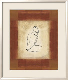 Pondering a Thought Prints by Julie Johnson