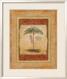 Palm Botanical Study II Poster par Susan Osborne