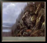 On the Nimpkish River Print by Michael Coleman