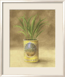 Plant in Yellow Can Affiches par Jose Gomez
