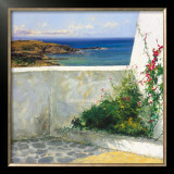 Mediterranean Terrace Posters por Ramon Vila Mediterranean Terrace Posters por Ramon Vila