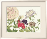 Japanese Flower Garden II Affiches par Konan Tanigami