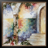 Cloistered Portico Poster by Mayte Parsons