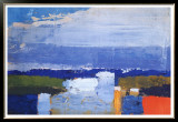 Noon Landscape Framed Giclee Print by Nicolas De Staël