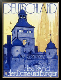 Germany, Land of Castles Framed Giclee Print