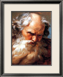 Study for the Head of Neptune Affiche par Gabriel Francois Doyen