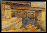 The Bridge at Asnieres Poster by Vincent van Gogh
