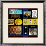 Public Bath Framed Giclee Print by erichan 