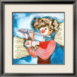 Flutist II Láminas por Rosina Wachtmeister