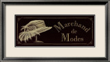 Marchand de Modes Art par Catherine Jones