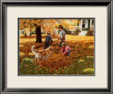 Recogiendo hojas Arte por Mary G. Smith Recogiendo hojas Arte por Mary G. Smith