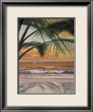 Paradiso Sunset Poster di Diane Romanello