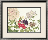 Japanese Flower Garden II Poster by Konan Tanigami