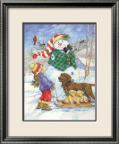 Frosty Morning Greeting Prints by Donna Race