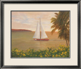 Harbor Sunset Stampe di Diane Romanello
