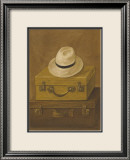 Suitcases and Man's Hat Pósters por Cuca Garcia Suitcases and Man's Hat Pósters por Cuca Garcia
