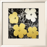 Flowers, c.1966 (Yellow and White) Poster par Andy Warhol