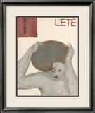 L'Ete Posters by Onchi Koshiro