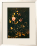 Still Life with Flowers, Insects and Reptiles Láminas por Otto Marseus Van Schrieck Still Life with Flowers, Insects and Reptiles Láminas por Otto Marseus Van Schrieck