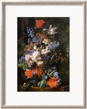 Bouquet de Fleurs, Vers 1730 Lámina por Jan van Huysum Bouquet de Fleurs, Vers 1730 Lámina por Jan van Huysum